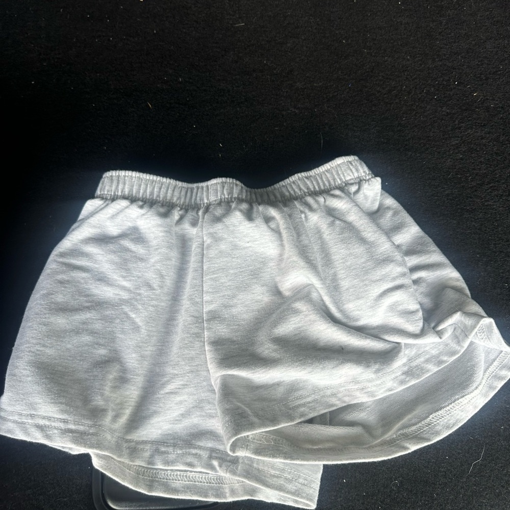 SHEIN Women's Athletic Shorts - Light Gray